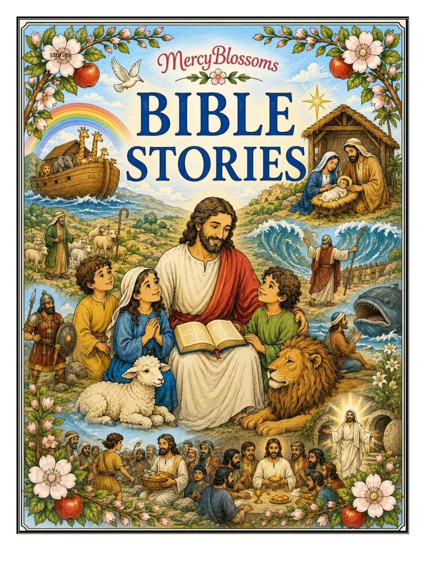 Bible Stories Coloring Collection cover art
