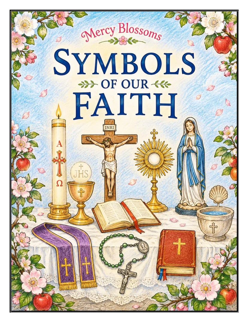 Symbols of Our Faith Coloring Collection cover art