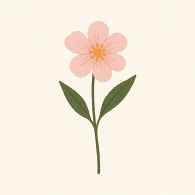 Mercy Blossoms flower mark