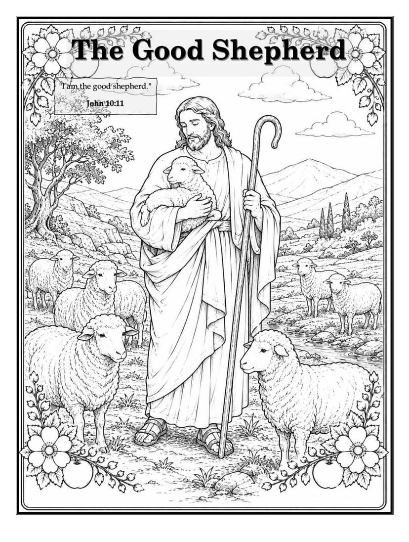 "I am the good shepherd." John 10:11