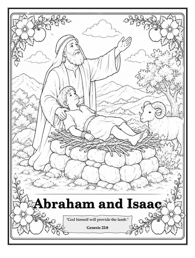 "God himself will provide the lamb." Genesis 22:8